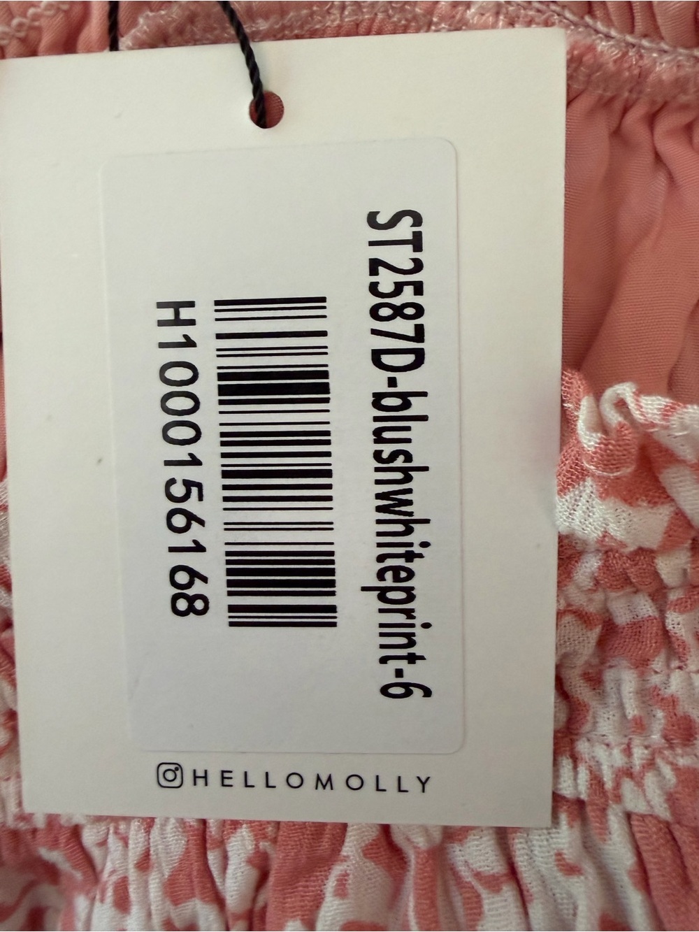 Hello Molly Love My Tequila Sunrises Maxi Floral Dress Blush XS - Picture 5 of 6